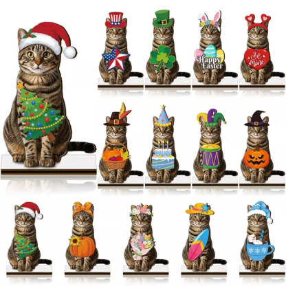 Seasonal wooden animal home decor for animal lovers