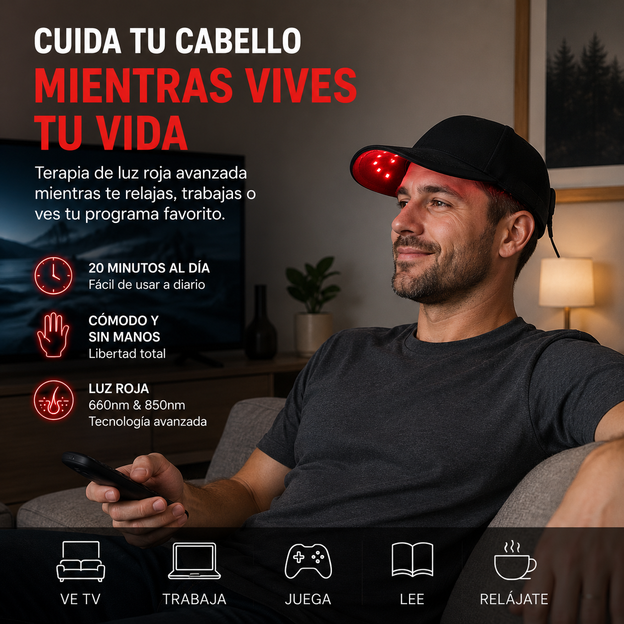 Redlive Cap