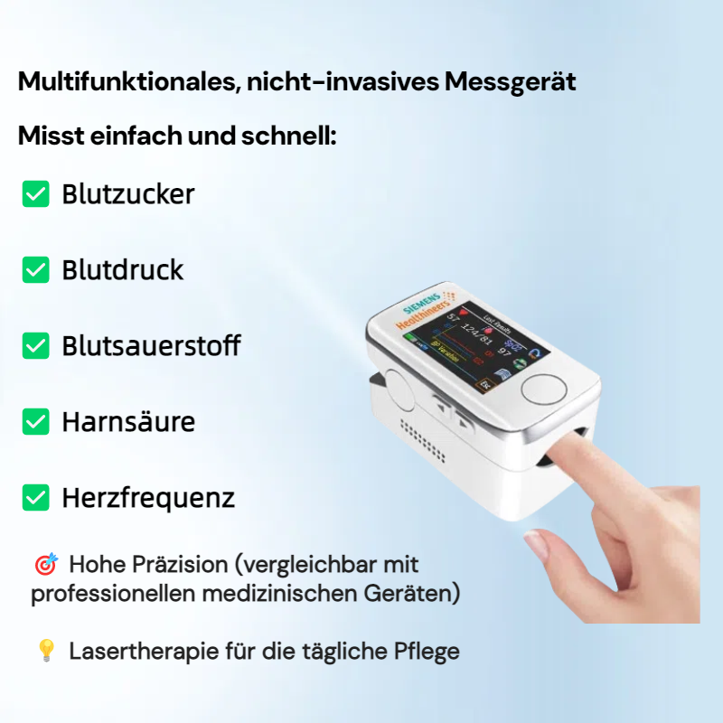 🎉50 % Rabatt für kurze Zeit👨‍⚕️2025 Version 3.0 umfassendes multifunktionales Blutzuckermessgerät