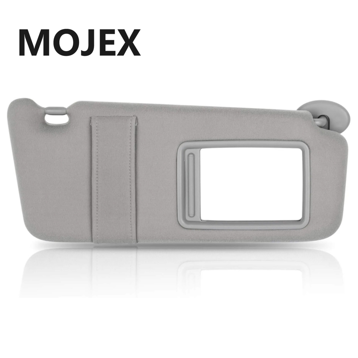 Right Passenger Side Sun Visor without Light Compatible with Toyota Camry 2007-2011 Replace Part 74310-06750-E0 