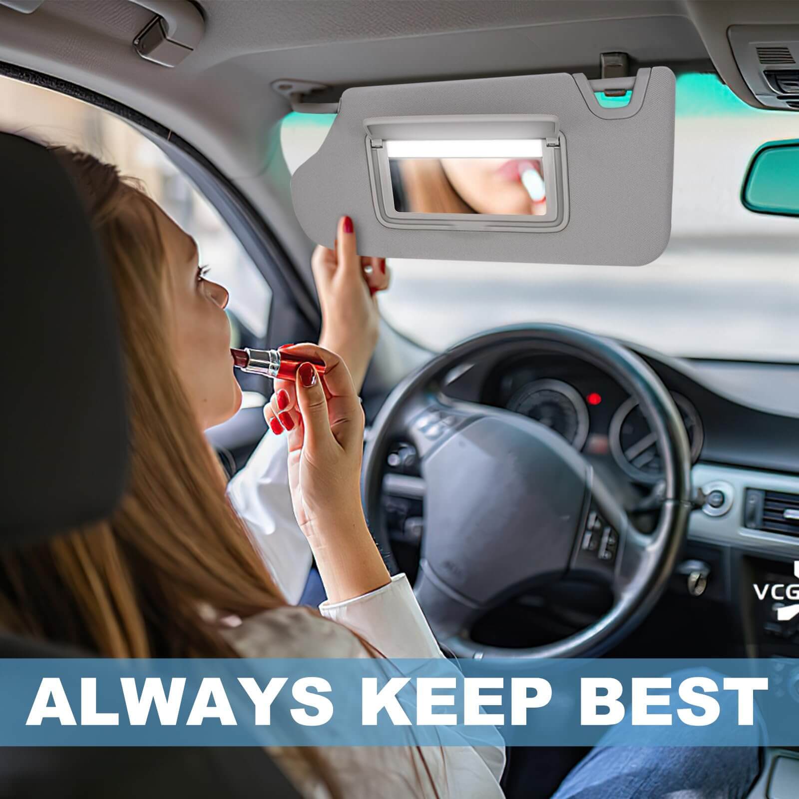 PHATRIP Driver Left Side Sun Visor Compatible with Nissan Altima 