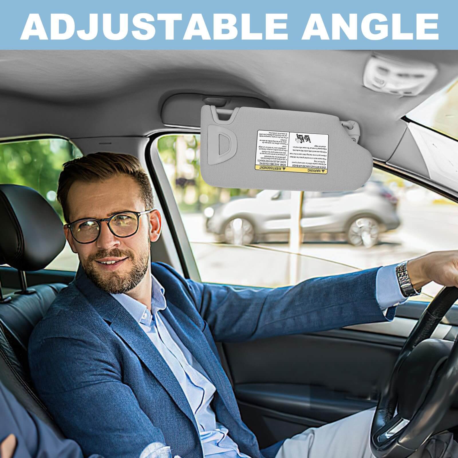 PHATRIP Driver Left Side Sun Visor Compatible with Nissan Altima 