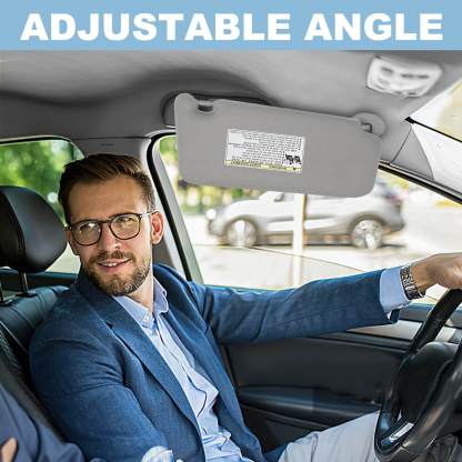 PHATRIP Driver Left Side Sun Visor without Light Compatible with Toyota Camry