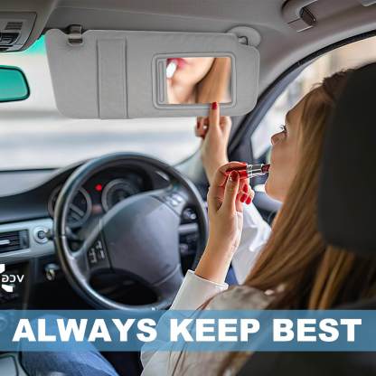 PHATRIP Right Passenger Side Sun Visor without Light Compatible with Toyota Camry