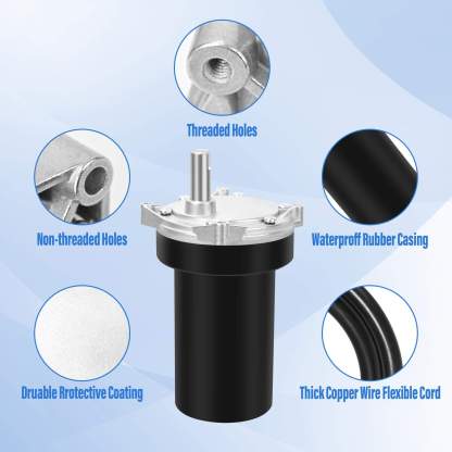 PHATRIP RV Electric Stabilizer Jack Motor