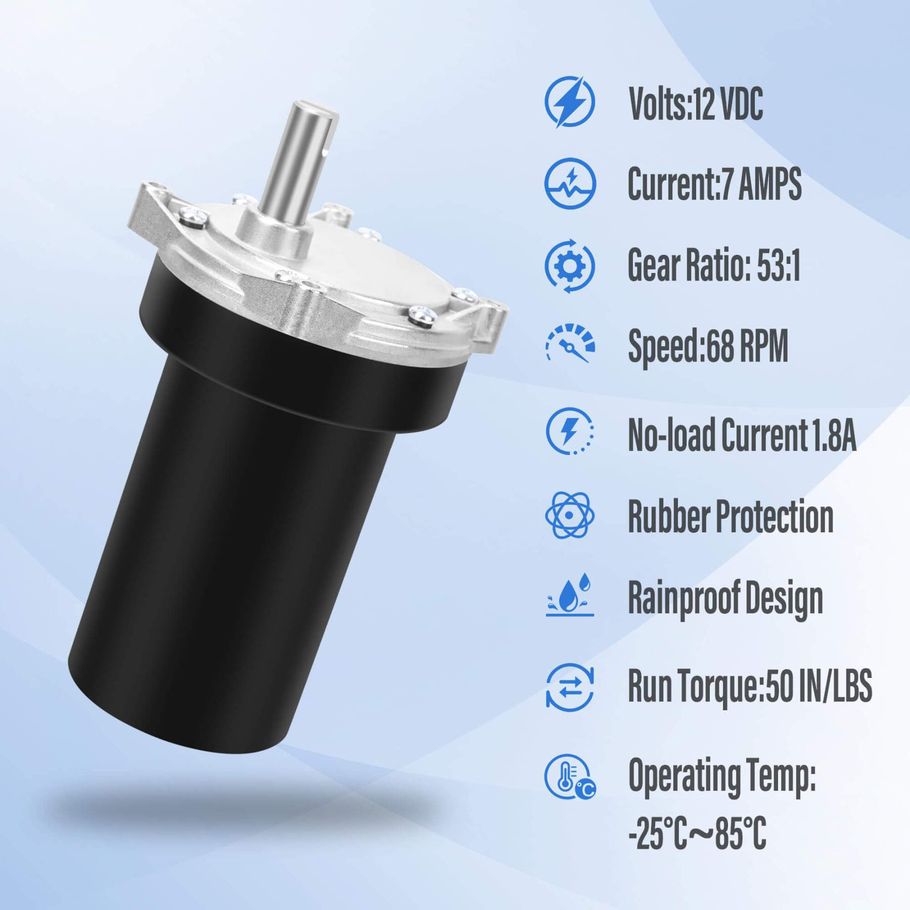 PHATRIP RV Electric Stabilizer Jack Motor