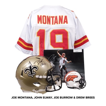 2023 Hot Sale Autographed Football 4th & GOAL Series 4 Hobby Box