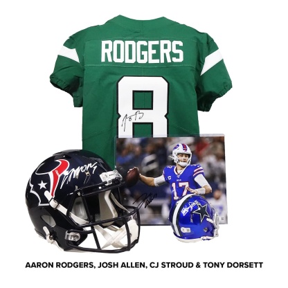 2023 Hot Sale Autographed Football 4th & GOAL Series 4 Hobby Box