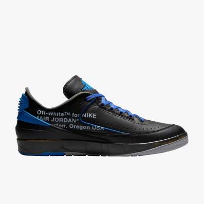 (Men's) Aithtr Jordthtan 2 Retro Low SP x Ofthtf-Whthtite 'Varsity Royal' (2021) DJ4375-004