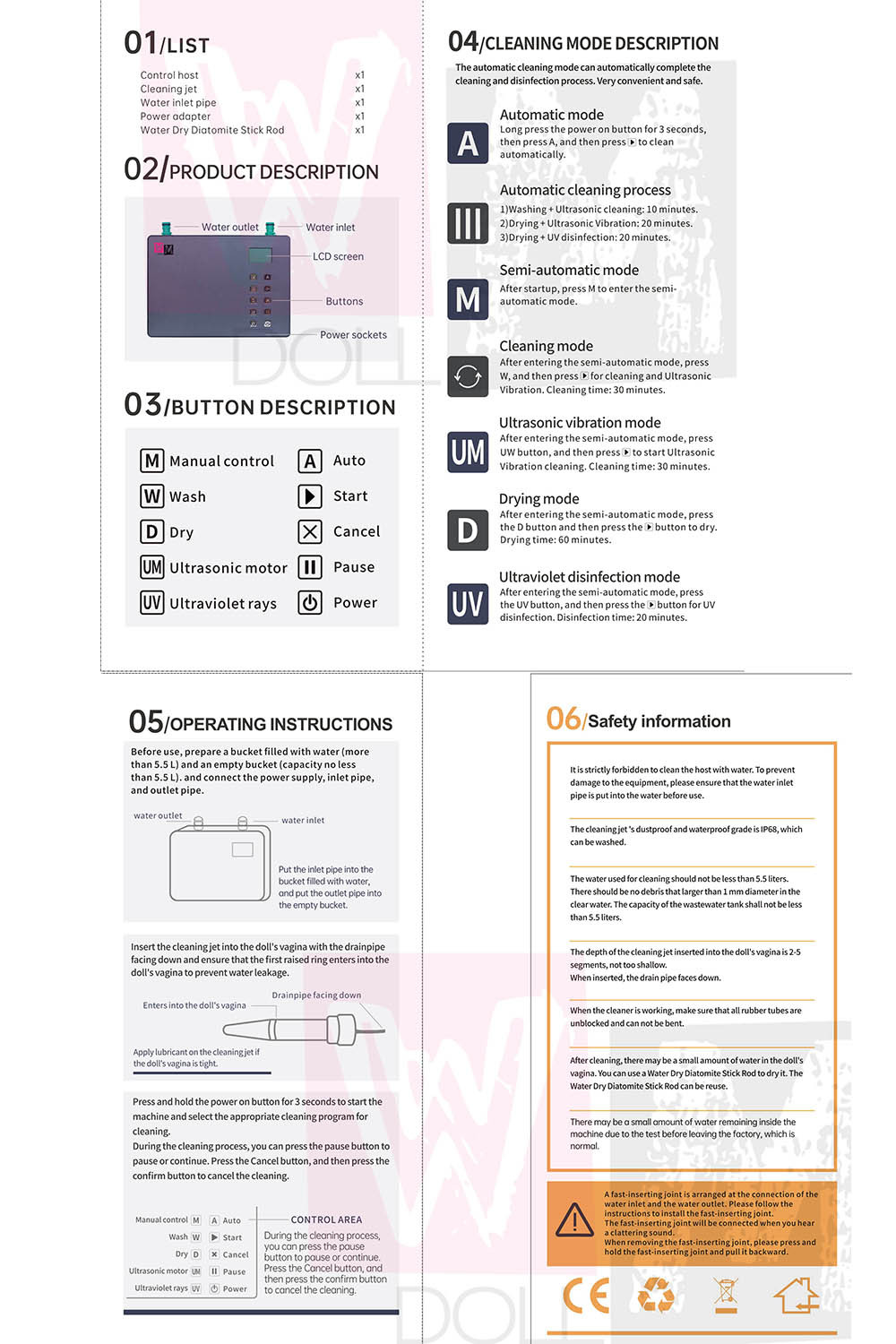 WM Intelligent Cleaning Set