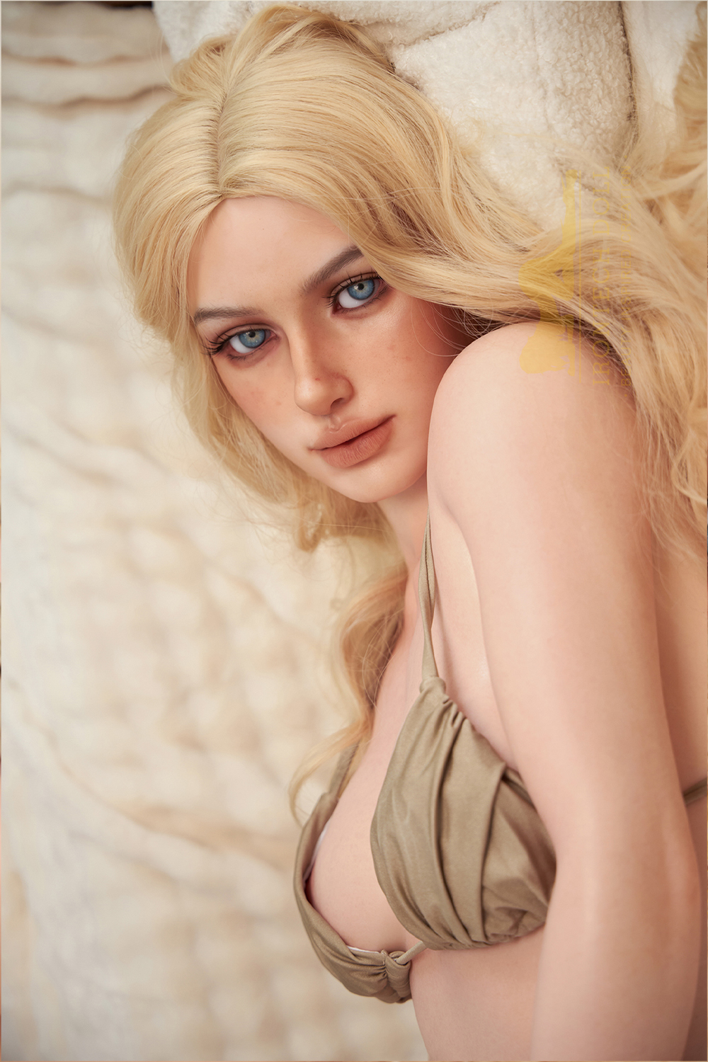 163cm/5ft4 A-Cup Silicone Sex Doll – Melrissa Blonde MILF Fantasy Doll – A-Cup, Long Legs