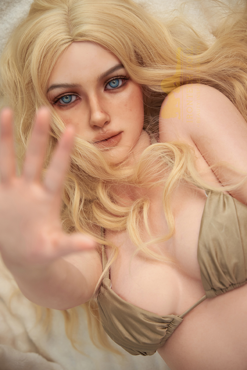 163cm/5ft4 A-Cup Silicone Sex Doll – Melrissa Blonde MILF Fantasy Doll – A-Cup, Long Legs