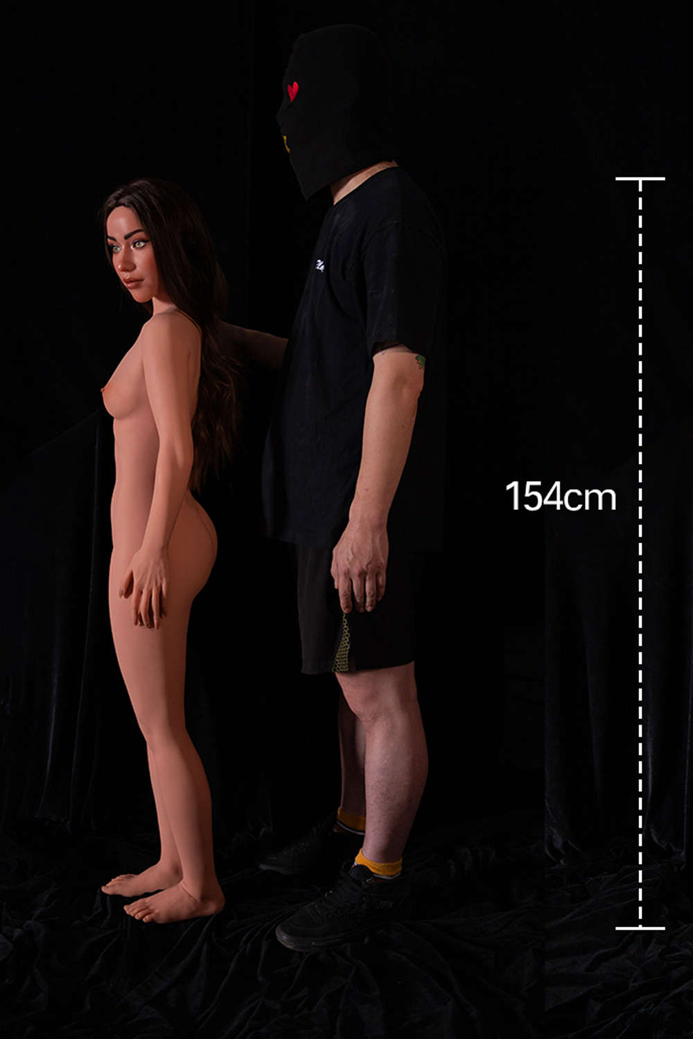 154cm B-Cup Silicone Head Sex Doll - Laelia | Petite Beauty, Lifelike Silicone Detail