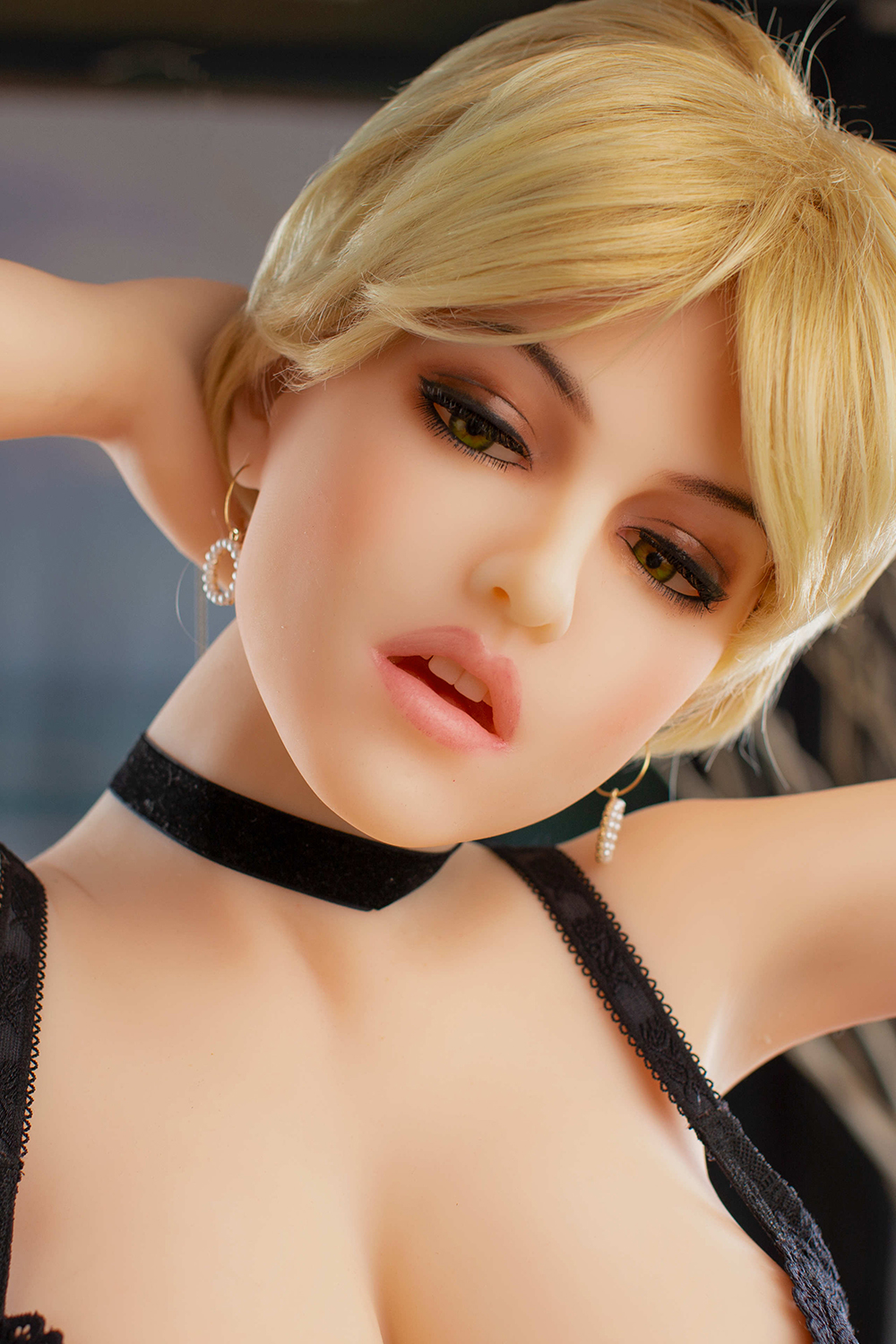 158cm D-Cup Silicone Head Sex Doll - Nymelra | Blonde Beauty, European Elegance, Real Feel