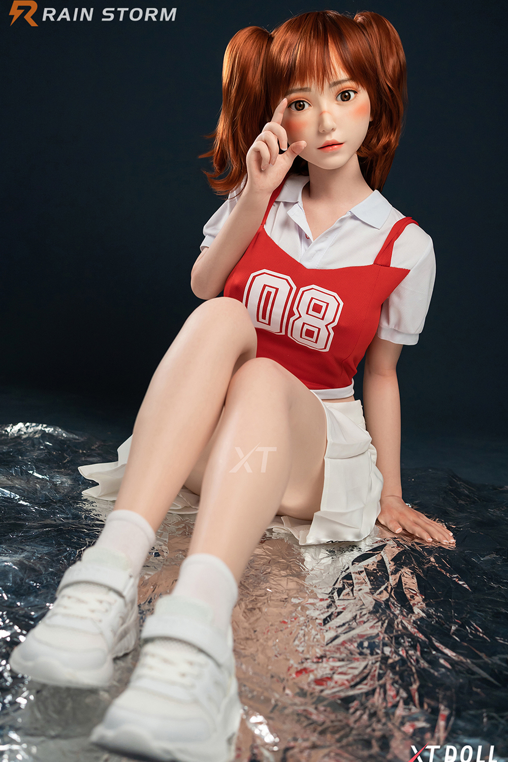 150cm C-Cup Silicone Sex Doll - Delvienne Silicone Realistic Doll, Lifelike Facial Features & Expressions