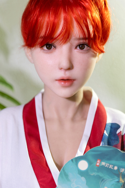 166cm C-Cup Silicone Realistic Anime Redhead Sex Doll - Rhiannelle for Sale | DollsLover Official Store | Qita Doll