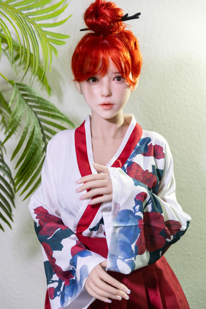 166cm C-Cup Silicone Realistic Anime Redhead Sex Doll - Rhiannelle for Sale | DollsLover Official Store | Qita Doll