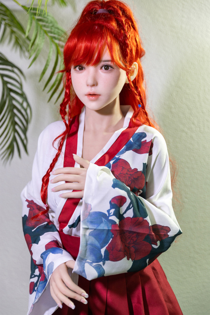 166cm C-Cup Silicone Realistic Anime Redhead Sex Doll - Rhiannelle for Sale | DollsLover Official Store | Qita Doll