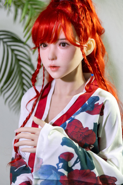 166cm C-Cup Silicone Realistic Anime Redhead Sex Doll - Rhiannelle for Sale | DollsLover Official Store | Qita Doll