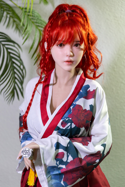 166cm C-Cup Silicone Realistic Anime Redhead Sex Doll - Rhiannelle for Sale | DollsLover Official Store | Qita Doll