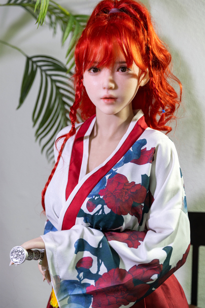 166cm C-Cup Silicone Realistic Anime Redhead Sex Doll - Rhiannelle for Sale | DollsLover Official Store | Qita Doll