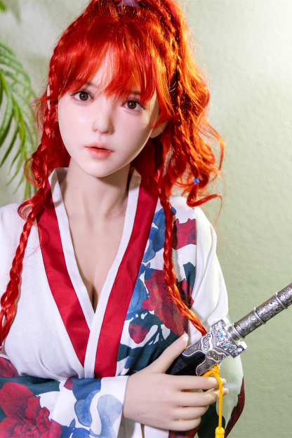 166cm C-Cup Silicone Realistic Anime Redhead Sex Doll - Rhiannelle for Sale | DollsLover Official Store | Qita Doll