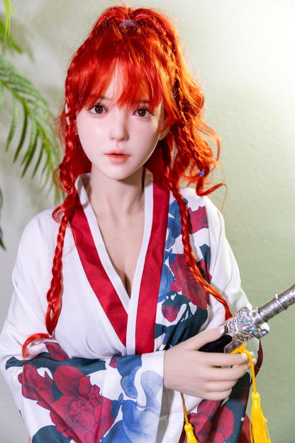 166cm C-Cup Silicone Realistic Anime Redhead Sex Doll - Rhiannelle for Sale | DollsLover Official Store | Qita Doll