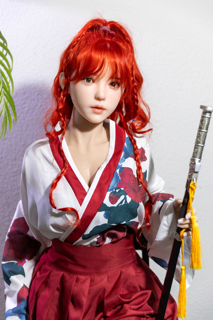 166cm C-Cup Silicone Realistic Anime Redhead Sex Doll - Rhiannelle for Sale | DollsLover Official Store | Qita Doll