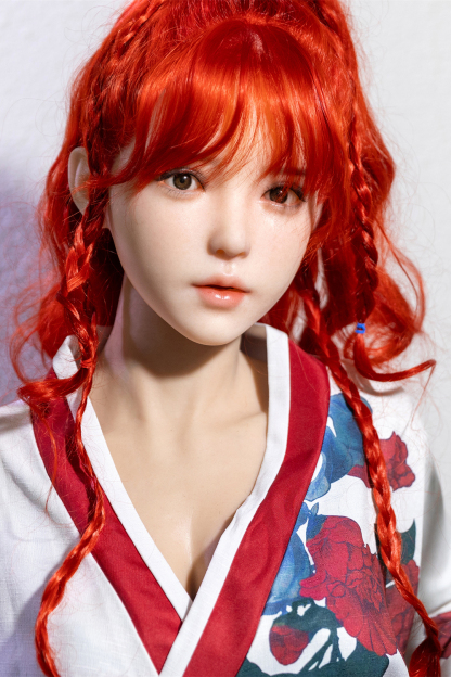166cm C-Cup Silicone Realistic Anime Redhead Sex Doll - Rhiannelle for Sale | DollsLover Official Store | Qita Doll