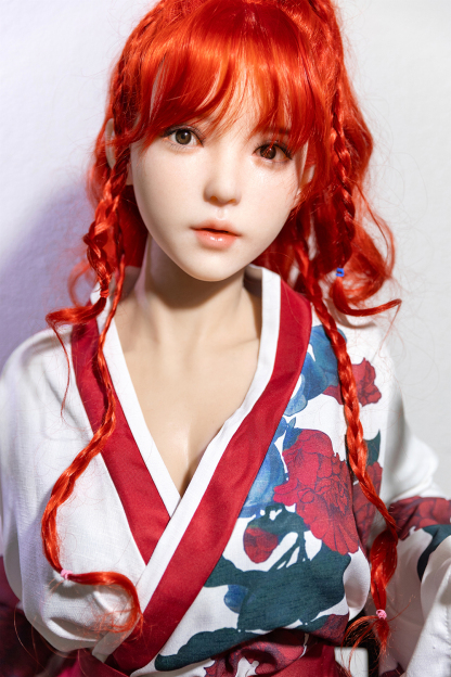 166cm C-Cup Silicone Realistic Anime Redhead Sex Doll - Rhiannelle for Sale | DollsLover Official Store | Qita Doll