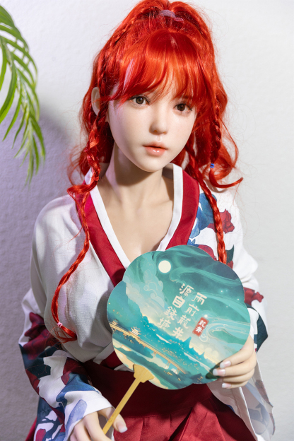 166cm C-Cup Silicone Realistic Anime Redhead Sex Doll - Rhiannelle for Sale | DollsLover Official Store | Qita Doll