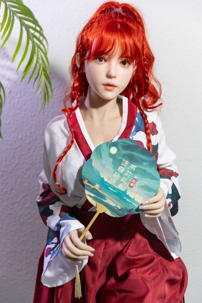 166cm C-Cup Silicone Realistic Anime Redhead Sex Doll - Rhiannelle for Sale | DollsLover Official Store | Qita Doll