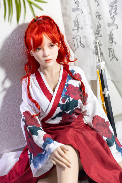 166cm C-Cup Silicone Realistic Anime Redhead Sex Doll - Rhiannelle for Sale | DollsLover Official Store | Qita Doll