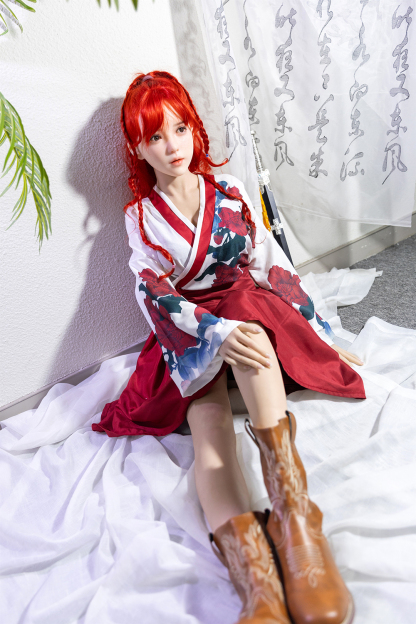 166cm C-Cup Silicone Realistic Anime Redhead Sex Doll - Rhiannelle for Sale | DollsLover Official Store | Qita Doll