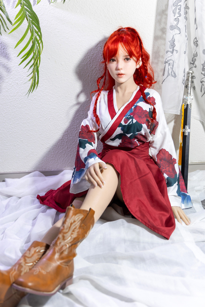166cm C-Cup Silicone Realistic Anime Redhead Sex Doll - Rhiannelle for Sale | DollsLover Official Store | Qita Doll