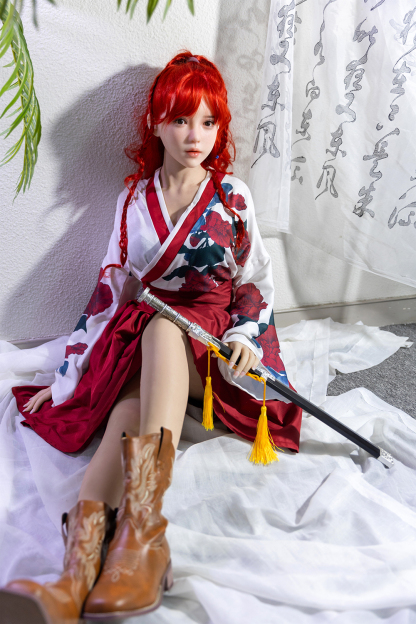 166cm C-Cup Silicone Realistic Anime Redhead Sex Doll - Rhiannelle for Sale | DollsLover Official Store | Qita Doll
