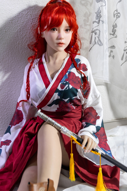 166cm C-Cup Silicone Realistic Anime Redhead Sex Doll - Rhiannelle for Sale | DollsLover Official Store | Qita Doll