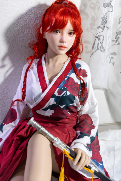166cm C-Cup Silicone Realistic Anime Redhead Sex Doll - Rhiannelle for Sale | DollsLover Official Store | Qita Doll