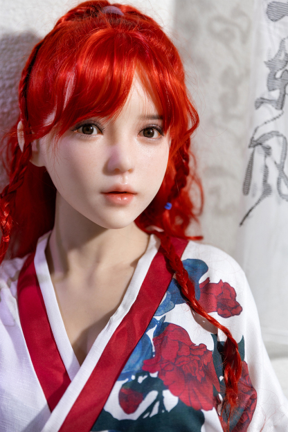 166cm C-Cup Silicone Realistic Anime Redhead Sex Doll - Rhiannelle for Sale | DollsLover Official Store | Qita Doll