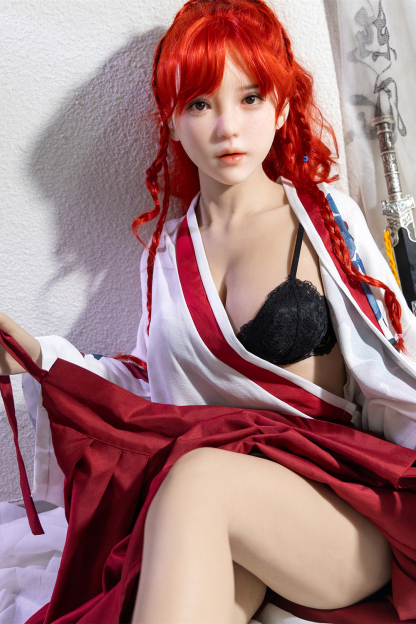 166cm C-Cup Silicone Realistic Anime Redhead Sex Doll - Rhiannelle for Sale | DollsLover Official Store | Qita Doll