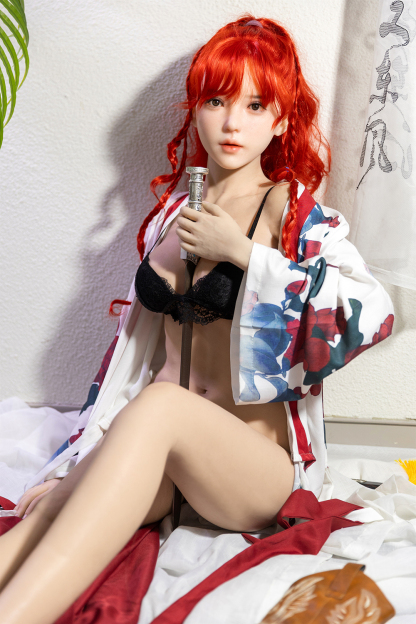 166cm C-Cup Silicone Realistic Anime Redhead Sex Doll - Rhiannelle for Sale | DollsLover Official Store | Qita Doll