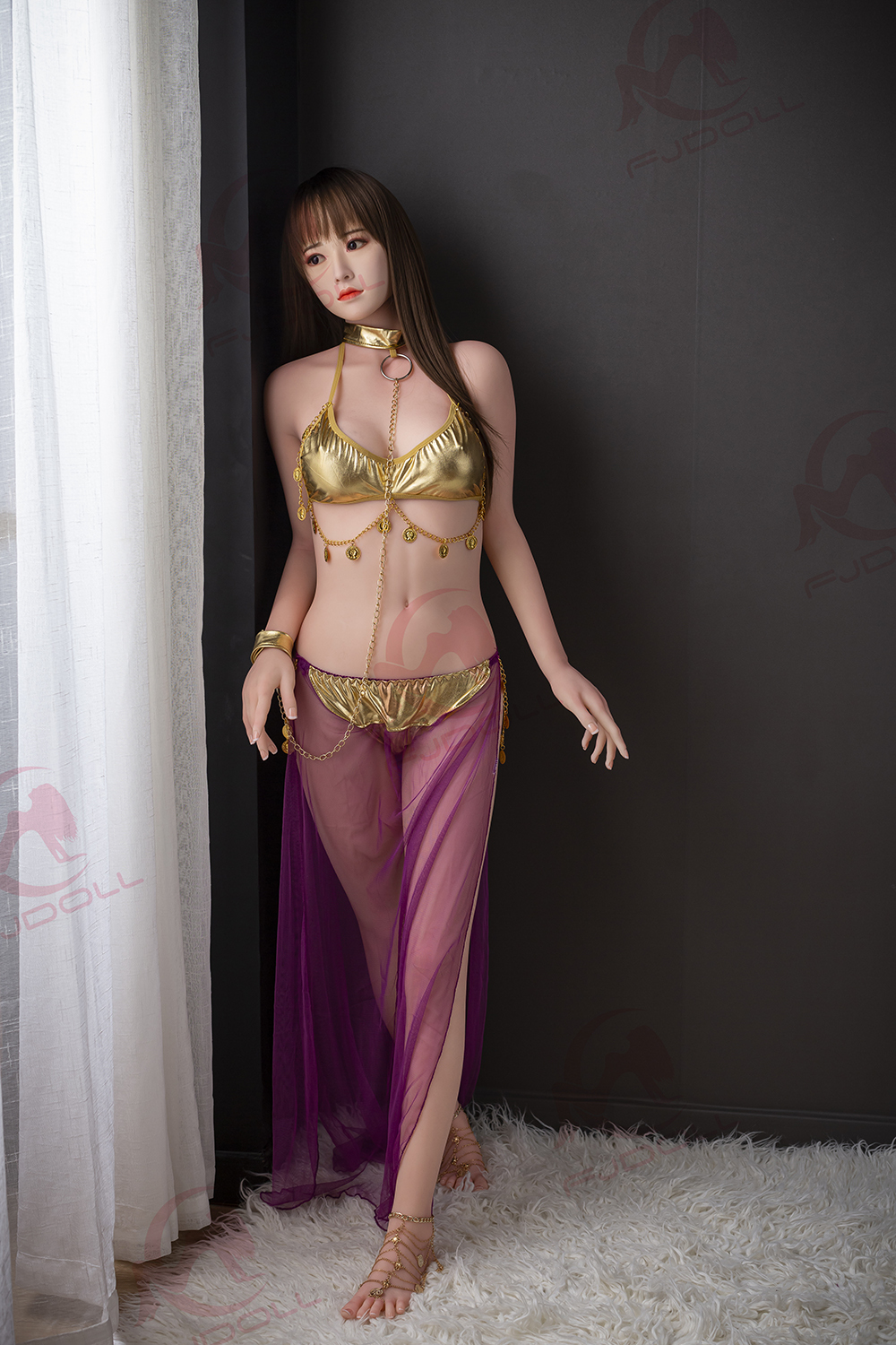 166cm D-Cup Silicone Sex Doll Roxara – Exotic Beauty, Dance Girl Style, Realistic Touch
