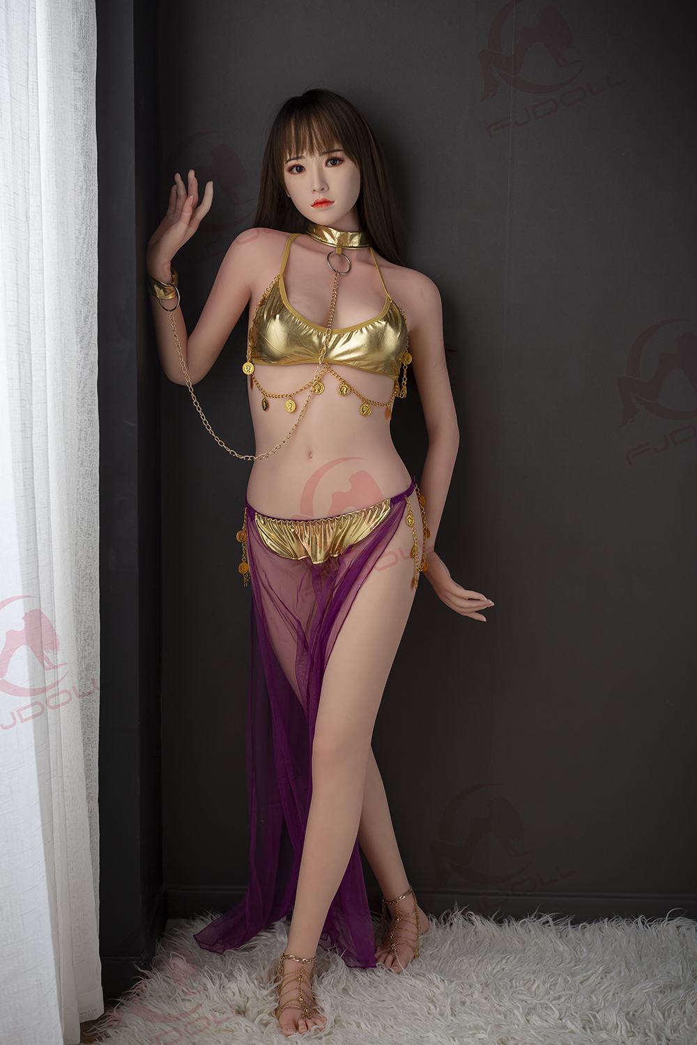 166cm D-Cup Silicone Sex Doll Roxara – Exotic Beauty, Dance Girl Style, Realistic Touch