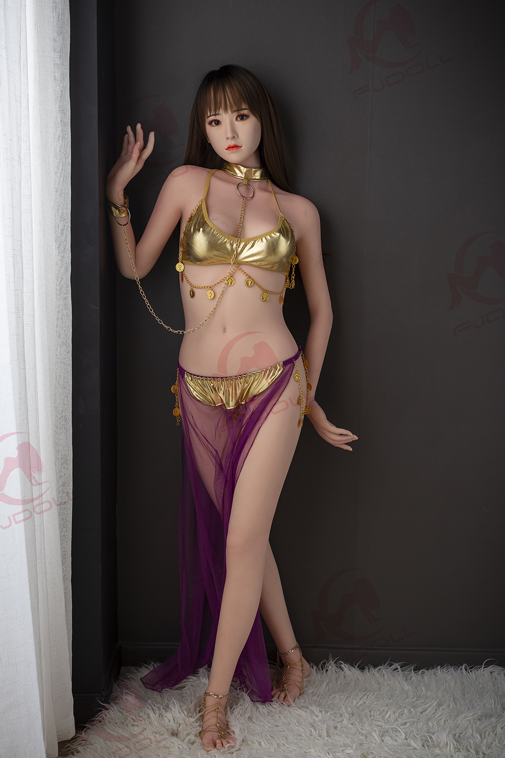 166cm D-Cup Silicone Sex Doll Roxara – Exotic Beauty, Dance Girl Style, Realistic Touch