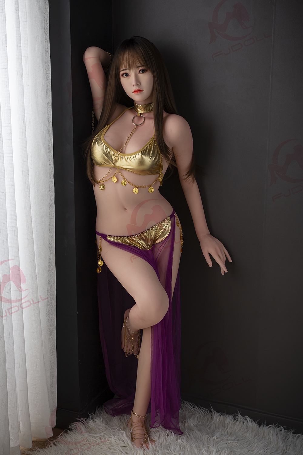 166cm D-Cup Silicone Sex Doll Roxara – Exotic Beauty, Dance Girl Style, Realistic Touch