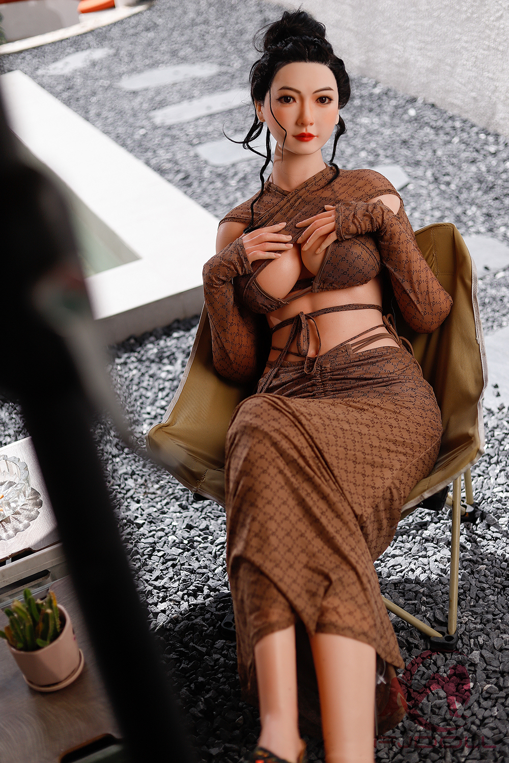 168cm E-Cup Silicone Sex Doll - Alenya | Full E-Cup, Stunning Curves, Real Feel