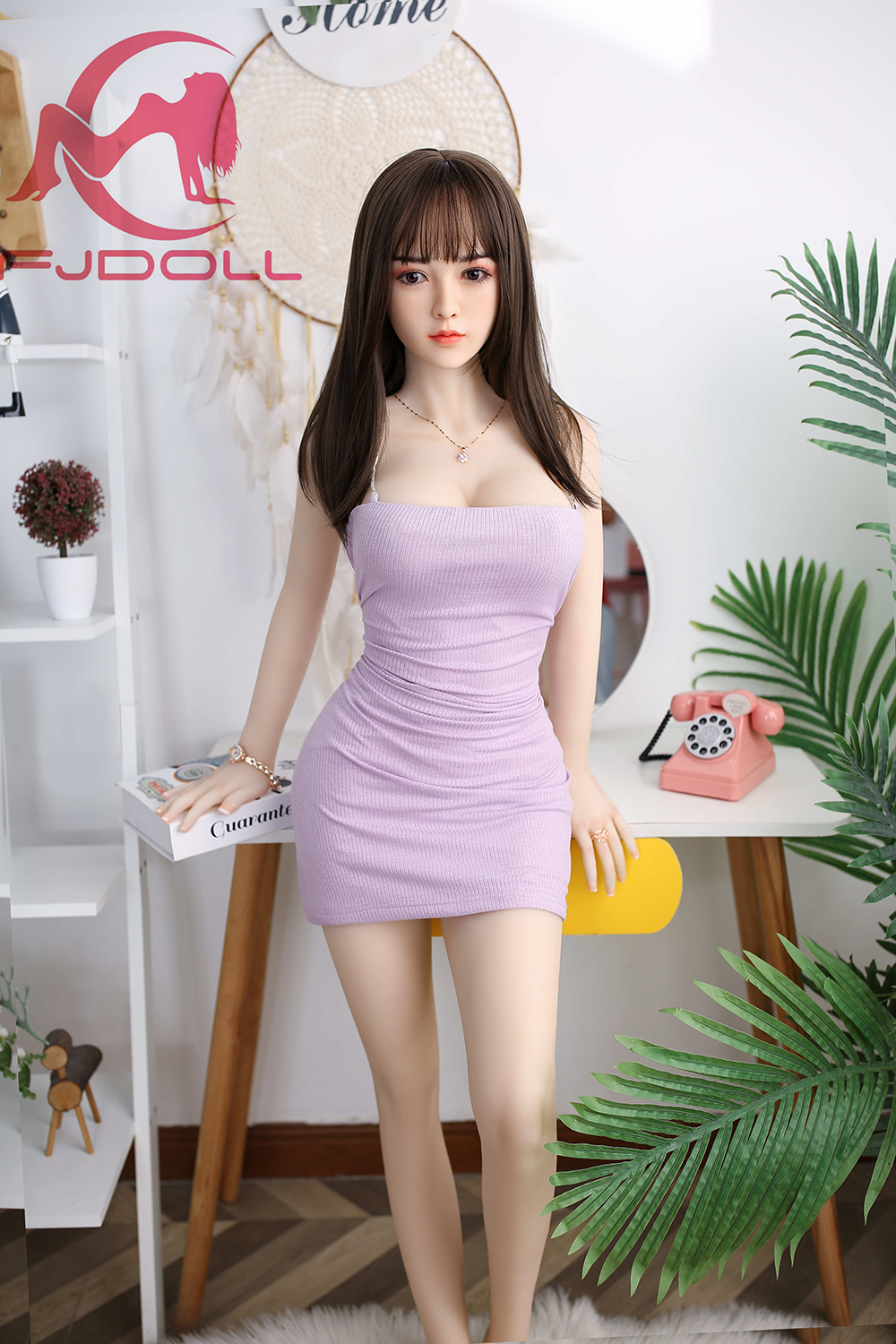 158cm D-Cup Silicone Head Sex Doll - Caldria | Graceful and Tall, White Skin, Perfect Companion