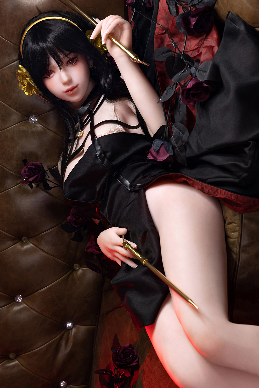 158cm B-Cup TPE Sex Doll - Yor [In Stock USA | Fast Shipping] | Anime Assassin Fantasy in Soft TPE