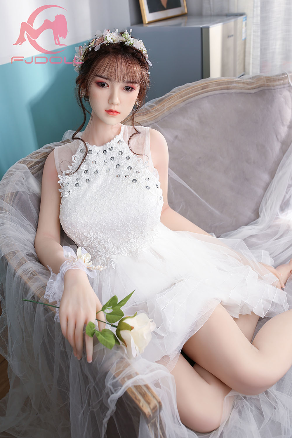 169cm D-Cup Silicone Head Sex Doll - Orlissa | Elegant Design, Realistic Touch, Affordable Price