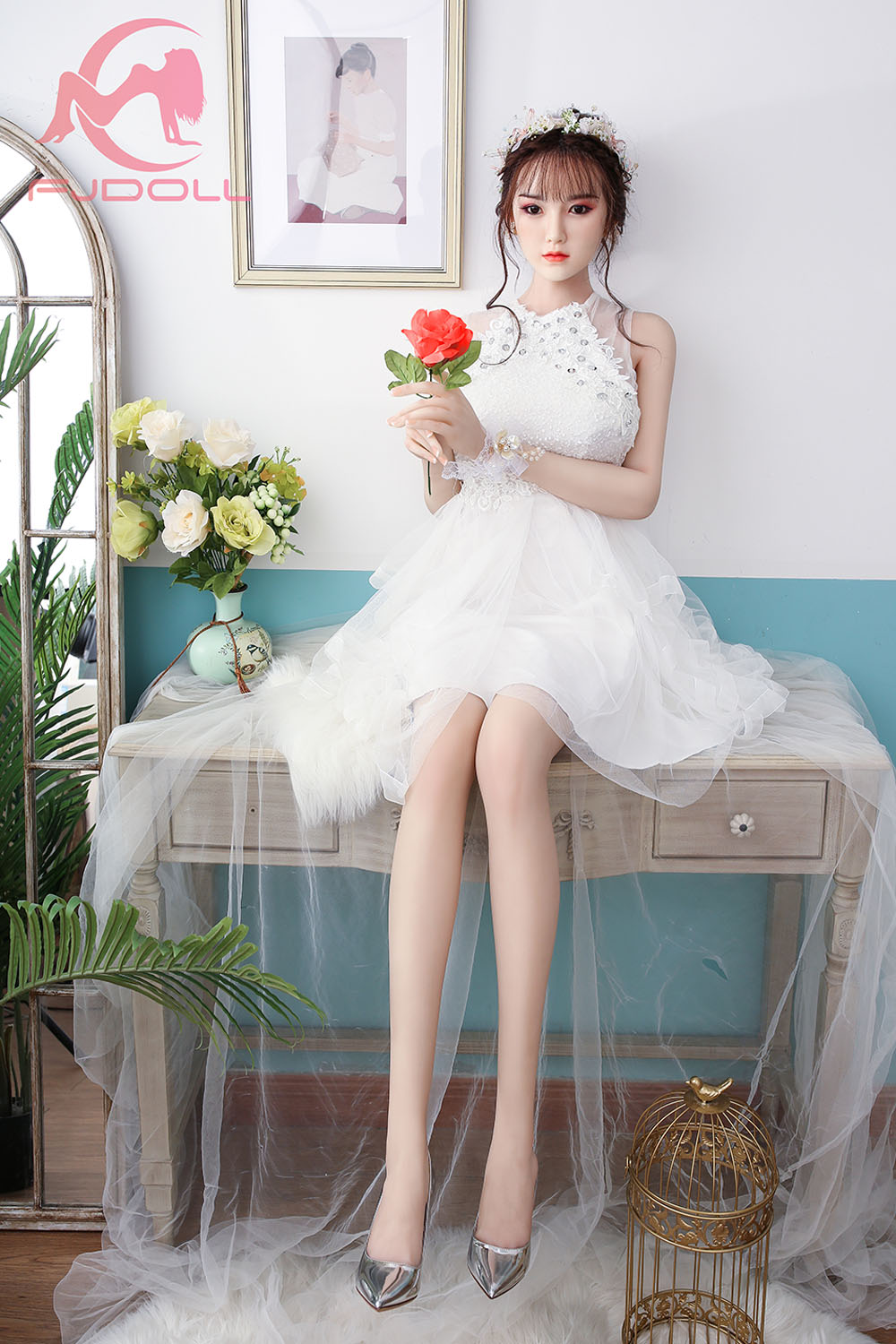 169cm D-Cup Silicone Head Sex Doll - Orlissa | Elegant Design, Realistic Touch, Affordable Price